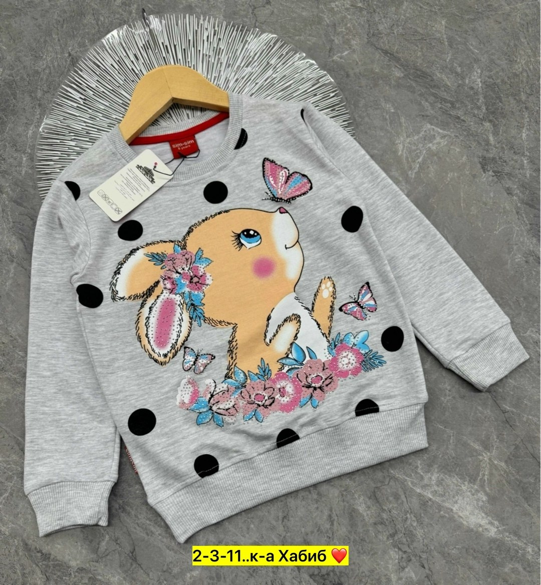 детская кофта,детская толстовка с принтом,кофта хлопок,cвитшот для девочки,кофта для девочек