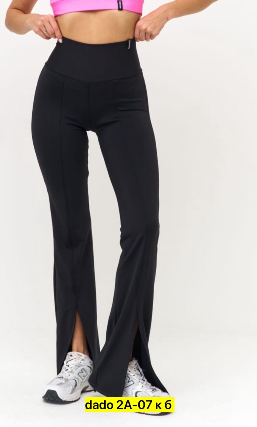 брюки клеш женские,брюки клеш с разрезами спереди,брюки лосины,спортивные брюки-клеш с разрезами и высокой талией eazysport,спортивные брюки женские клеш