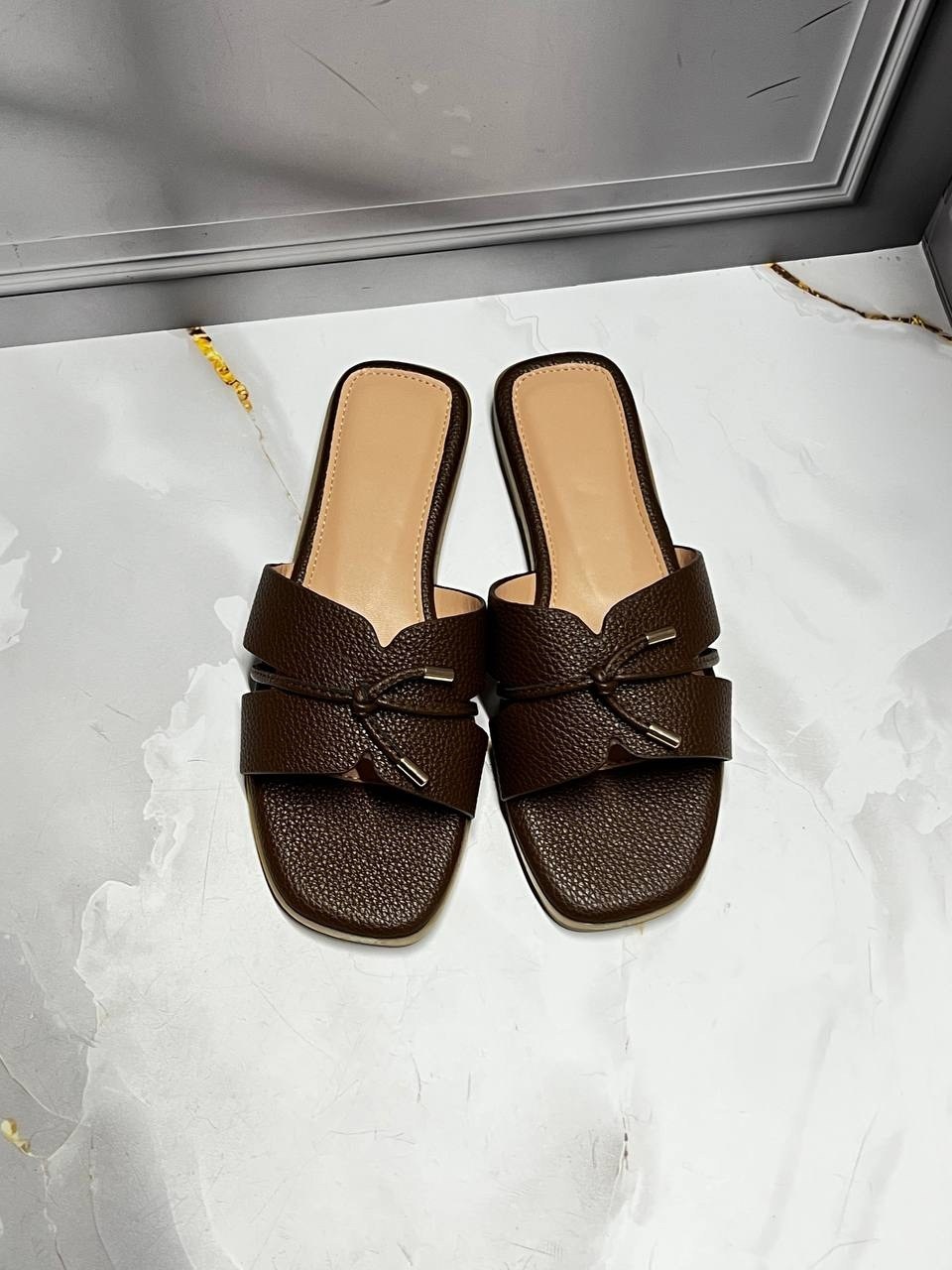шлепанцы женские,,шлепки эрмес коричневые,шлепки гермес женские,шлепки hermes женские