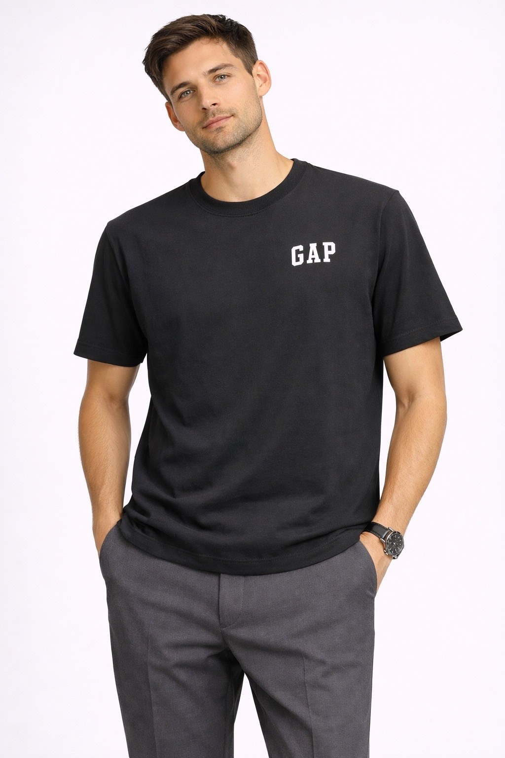 футболка с логотипом gap,футболка gap,футболка мужская,футболка,футболка gap зеленая