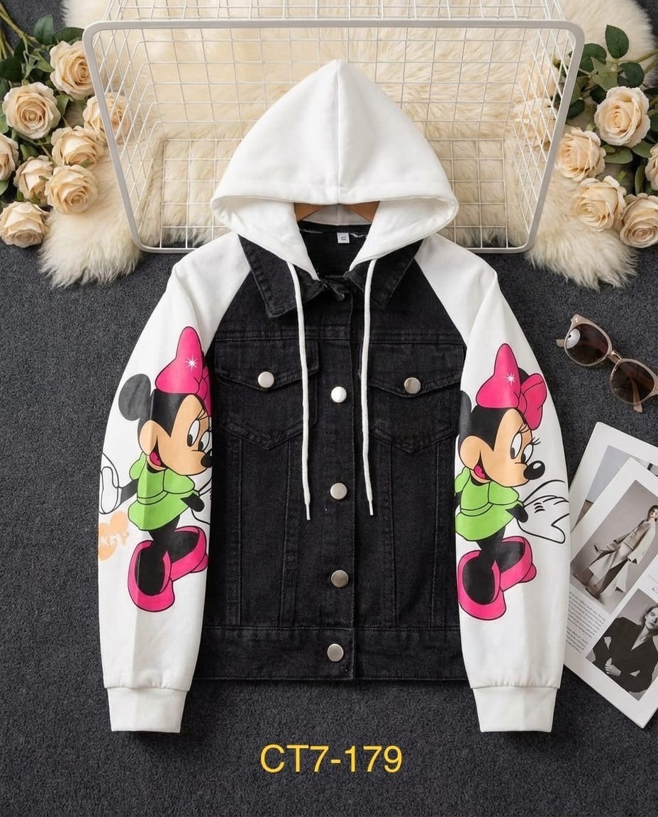 джинсовая куртка для девочек,куртка джинсовая jeans fashion микки маус,джинсовая куртка,джинсовая куртка с микки маусом,джинсовая детская куртка