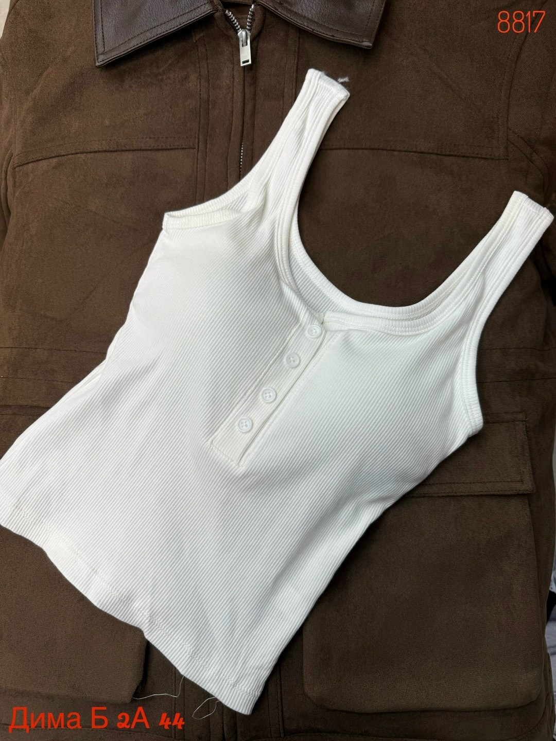 майка женская,майка на пуговицах женская,топ женский,базовая майка,женская майка белая