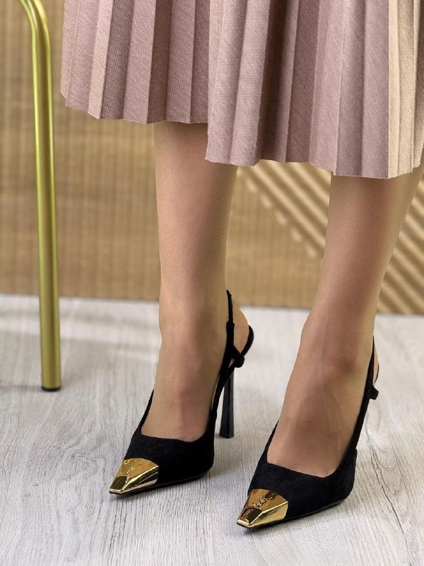 туфли yves saint laurent,туфли saint laurent,,ив сен лоран туфли,женские туфли-лодочки на высоком каблуке с металлическим носком