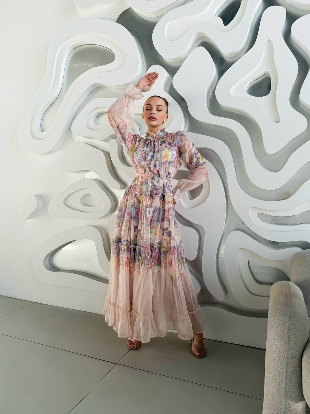 платье,платье макси,стильное платье,шифоновое платье,воздушные платья