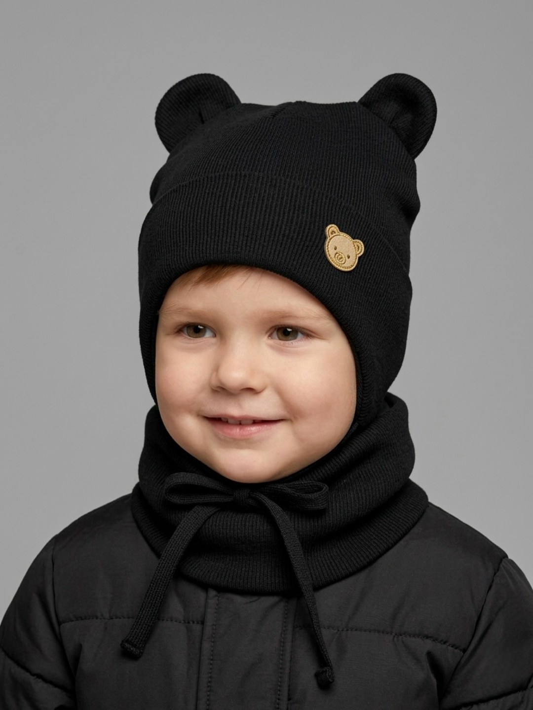 шапка для мальчика,шапка и снуд для мальчика,комплект шапка снуд,шапочка для мальчика,шапка для мальчика комплект со снудом