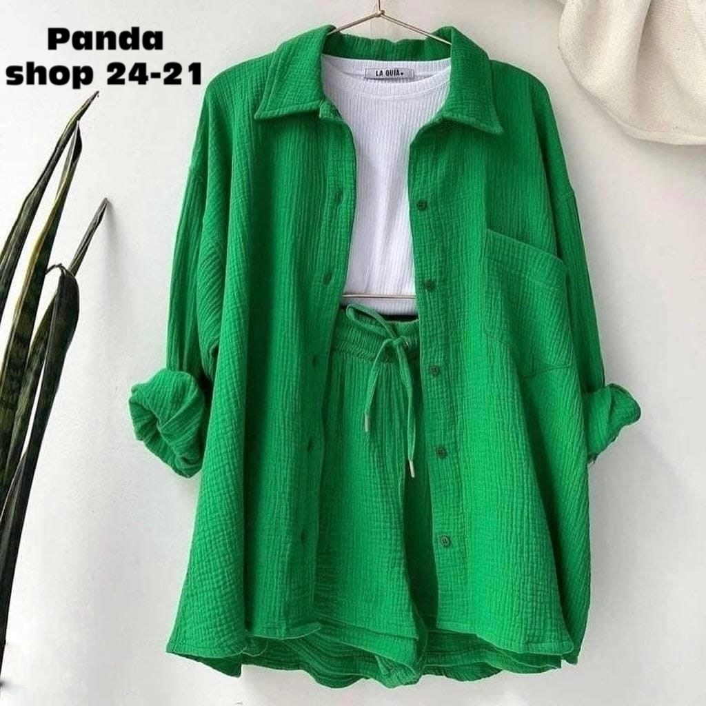 женские вещи,комплект одежды,повседневный костюм,костюм женский из муслина,бежевый костюм