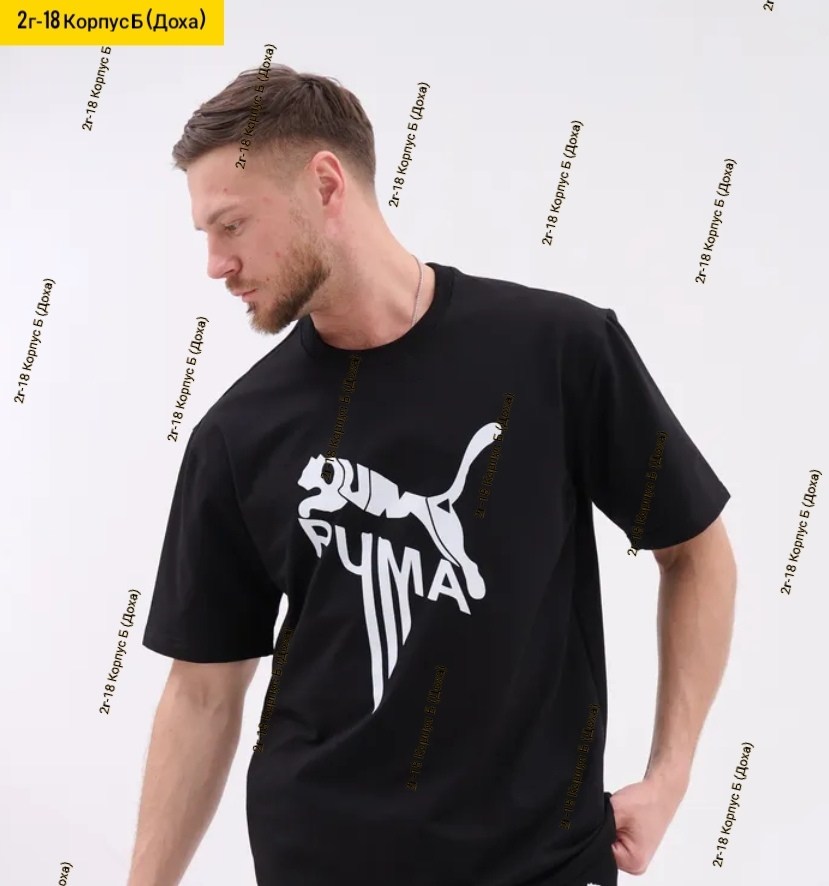 футболки для мужчин,мужская футболка puma,мужская футболка,футболки мужские с принтом,черные мужские футболки puma