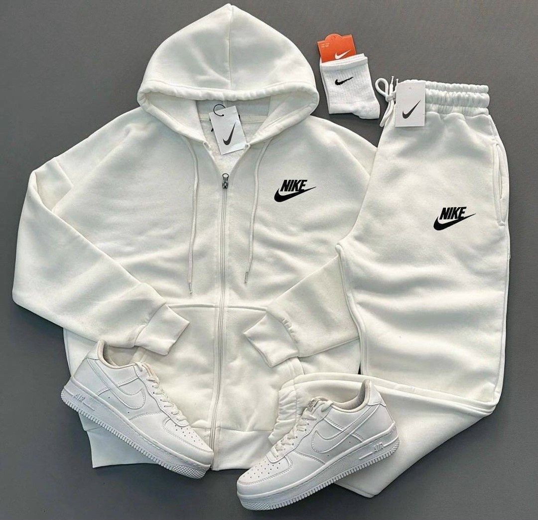 спортивный костюм nike,мужской спортивный костюм nike,nike tracksuit sportswear club fleece men's pullover hoodie & pants set white,спортивный костюм мужской,спортивный костюм nike на флисе