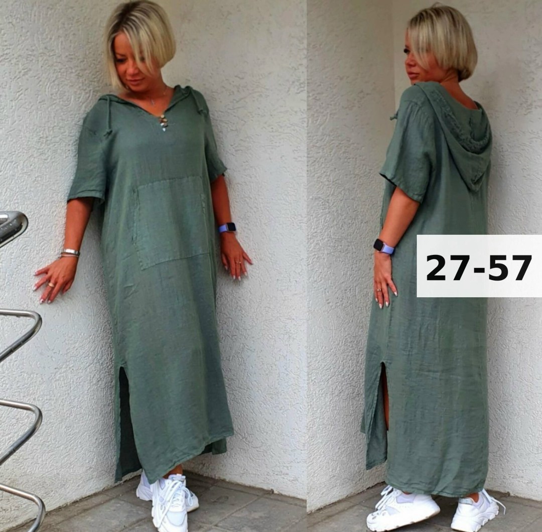 стильное платье бохо,платья бохо,платья в стиле бохо,льняное платье,платье с капюшоном