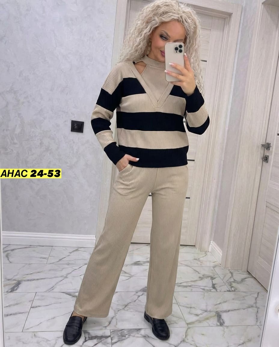 костюм женский,костюм женский кофта и штаны one size 42-48 арт. 1535266,костюм кашемировый женский брючный,трикотажные костюмы,костюм с брюками