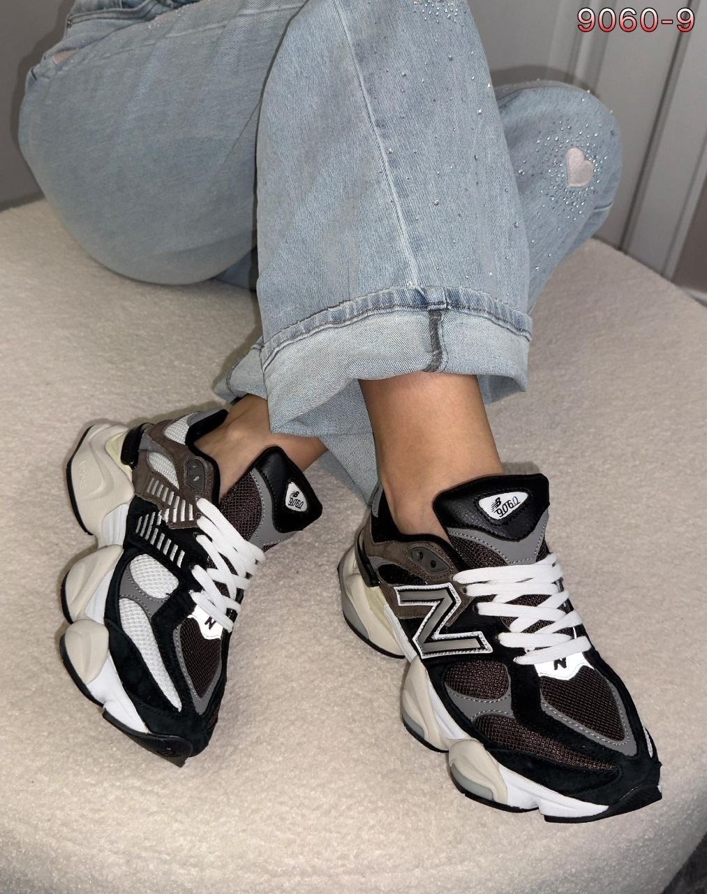 кроссовки new balance 9060,кроссовки new balance,кроссовки new balance 9060 brown black,повседневные кроссовки,new balance 9060