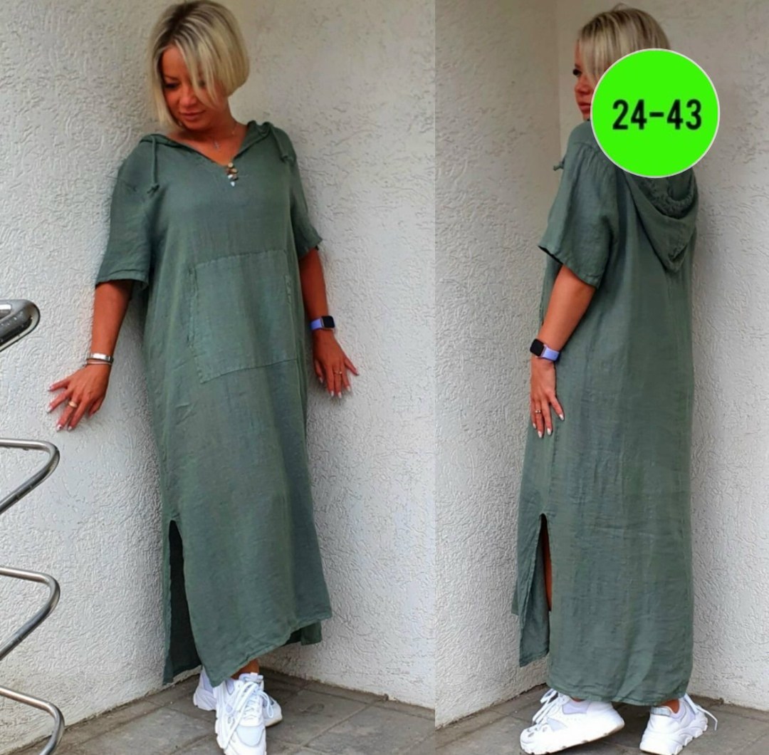 стильное платье бохо,платья бохо,платья в стиле бохо,льняное платье,платье с капюшоном