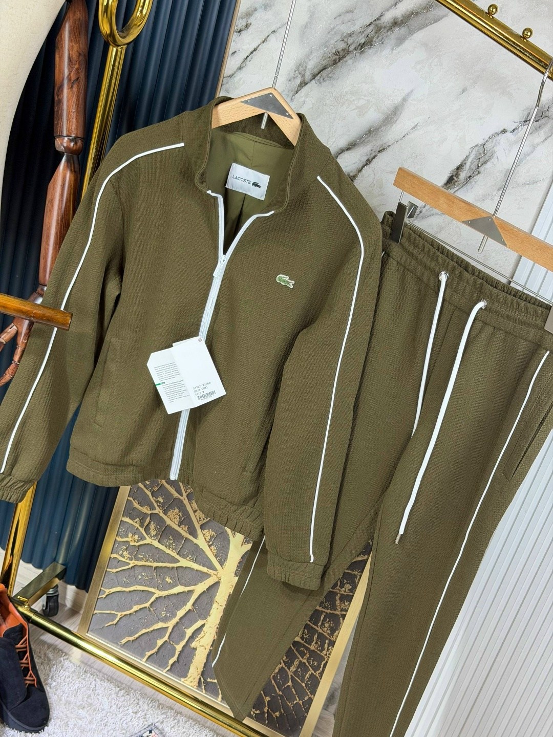 куртка original paris lacoste зеленый,lacoste full zip track jacket green,lacoste зеленый,бомбер lacoste,lacoste куртка