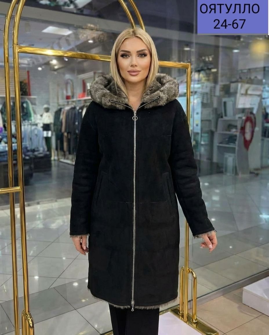 дубленка женская,женская верхняя одежда,комбинированная дубленка,женская шуба,куртка женская