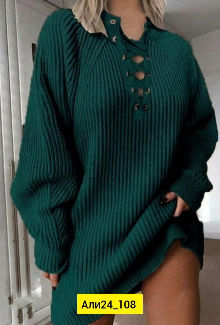 женская кофта,вязаное платье свитер,джемпера женские,теплое платье свитер,вязаная туника