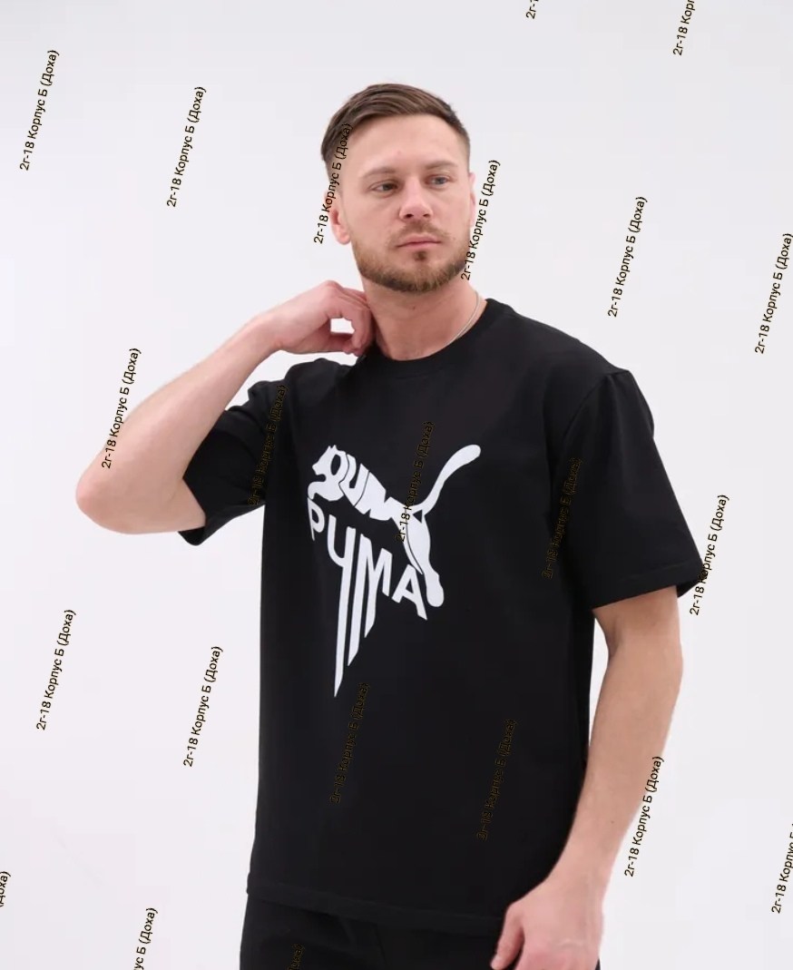 футболки для мужчин,мужская футболка puma,мужская футболка,футболки мужские с принтом,черные мужские футболки puma