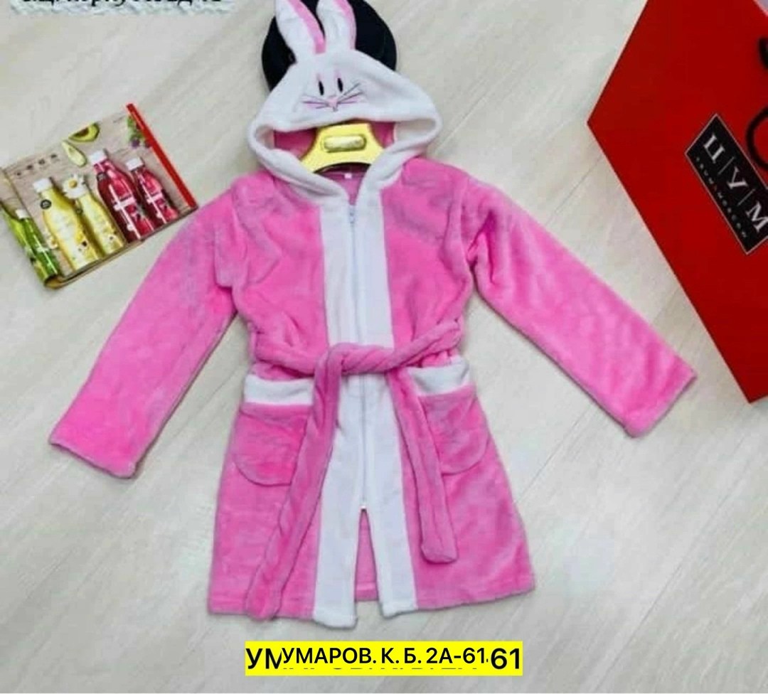 детский махровый халат,детский халат,банный халат детский,халат для девочек,махровые халаты детские