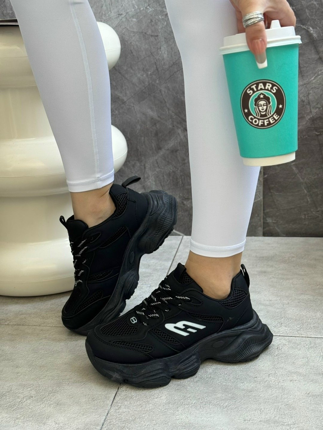 кроссовки женскиe,кроссовки,черные кроссовки,массивные кроссовки, кроссовки