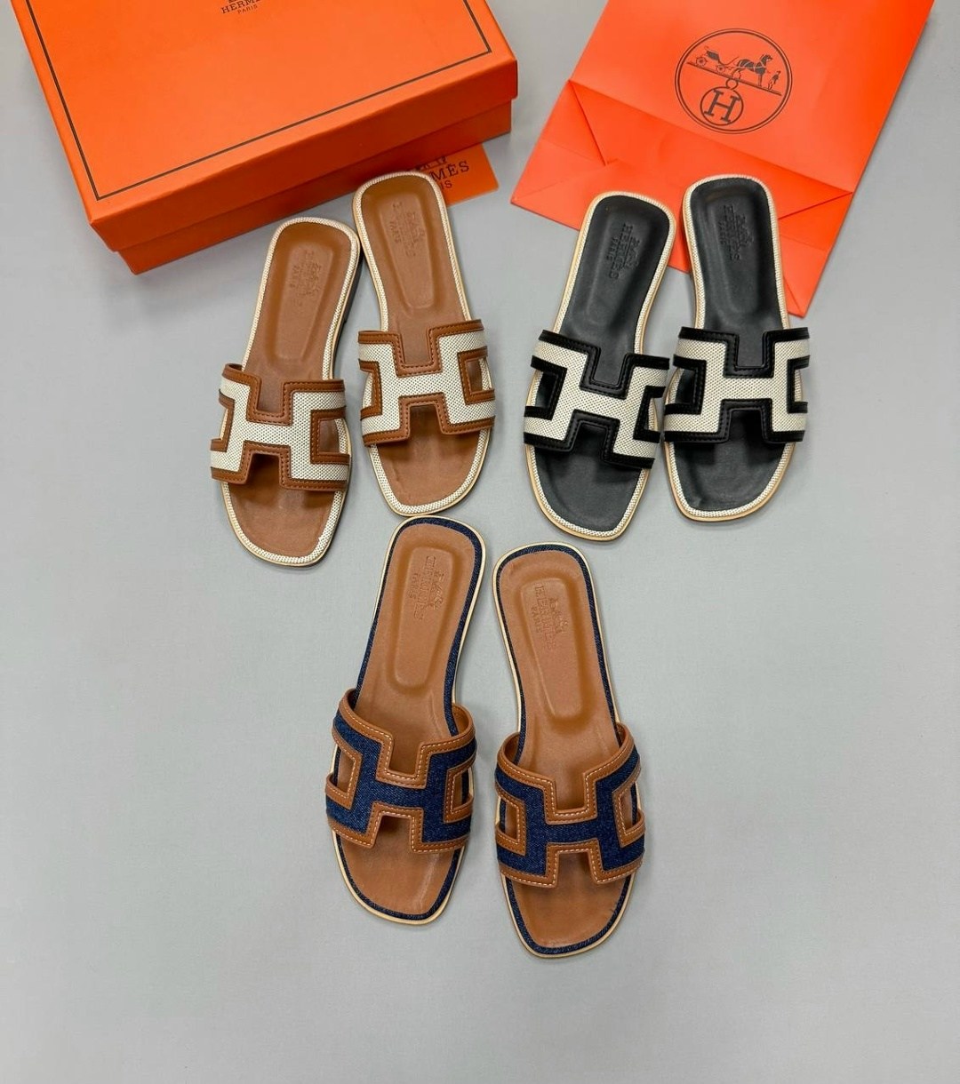 тапочки hermes,коричневые шлепки hermes,,тапки гермес женские,шлепанцы hermes