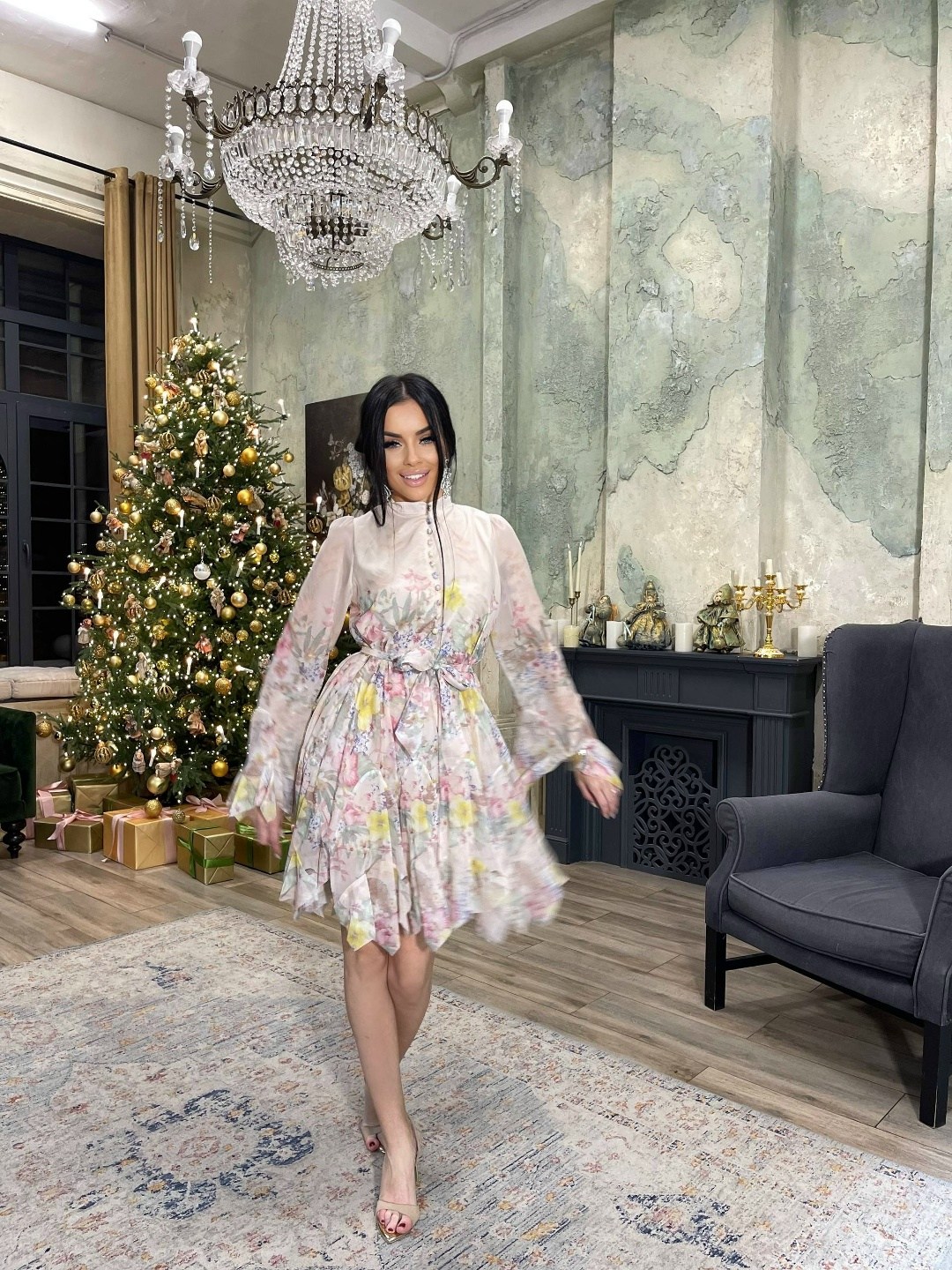 платье стильное,платье,винтажное платье,платье диор,романтические платья