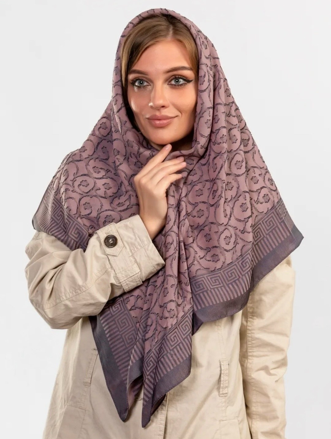 девушка,silk scarf,исламская мода,eşarp modelleri,tesettür giyim