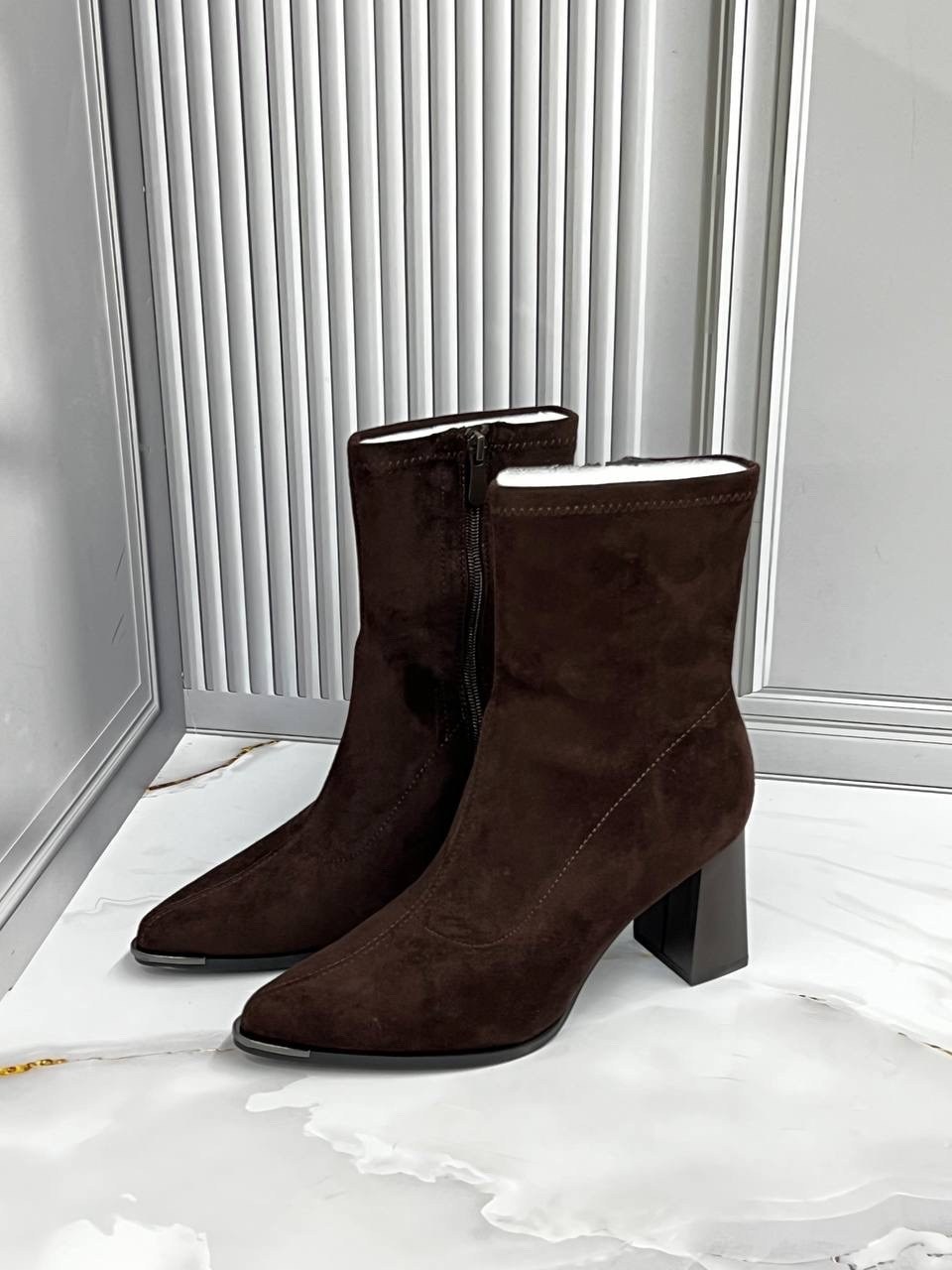 ,замшевые ботильоны,ботильоны коричневые,женские ботильоны,женские замшевые ботинки
