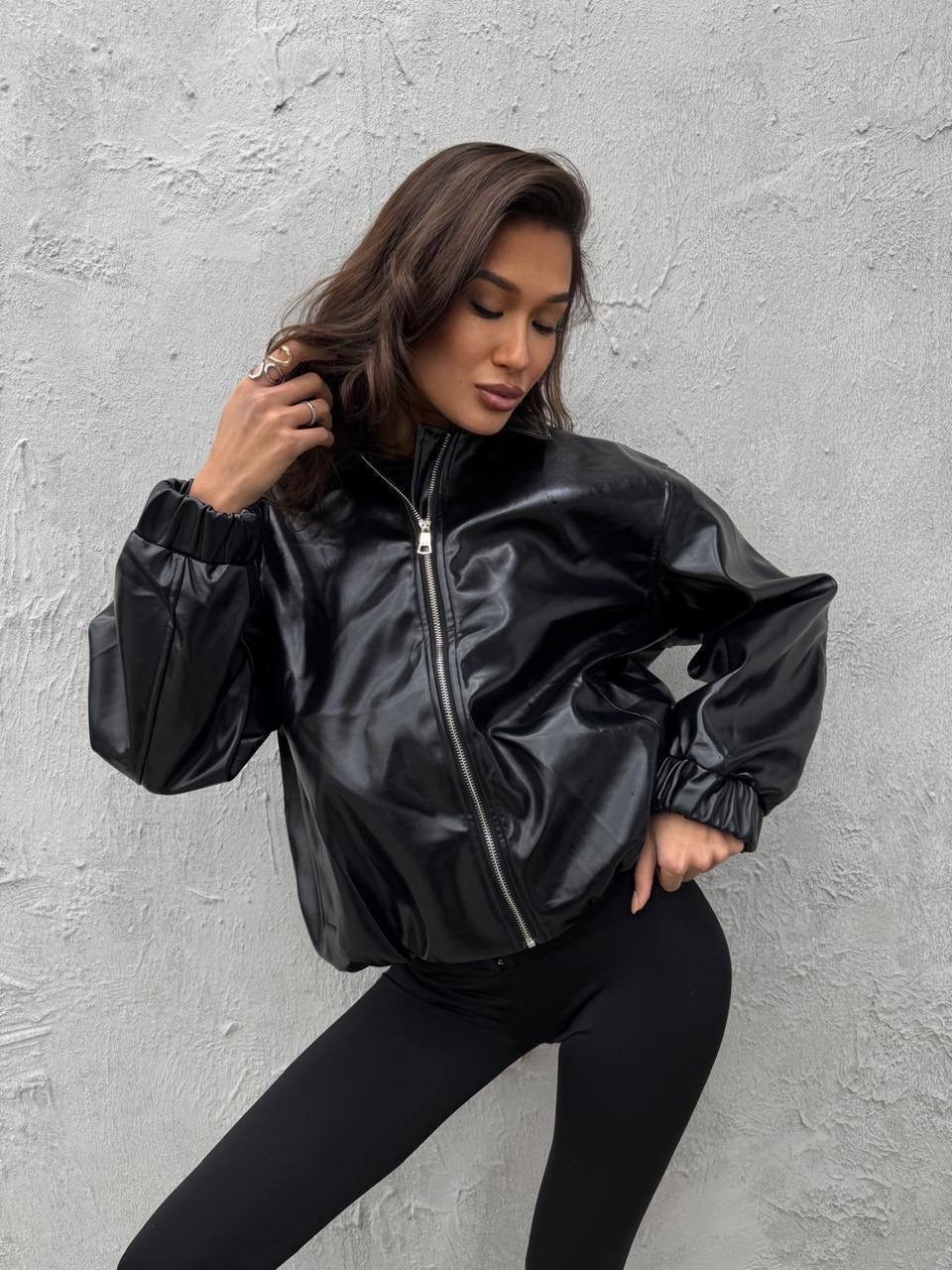 кожаная куртка,куртка из экокожи,женская кожаная куртка,кожаная куртка monki between-season jacket черный,куртка из экокожи бомбер