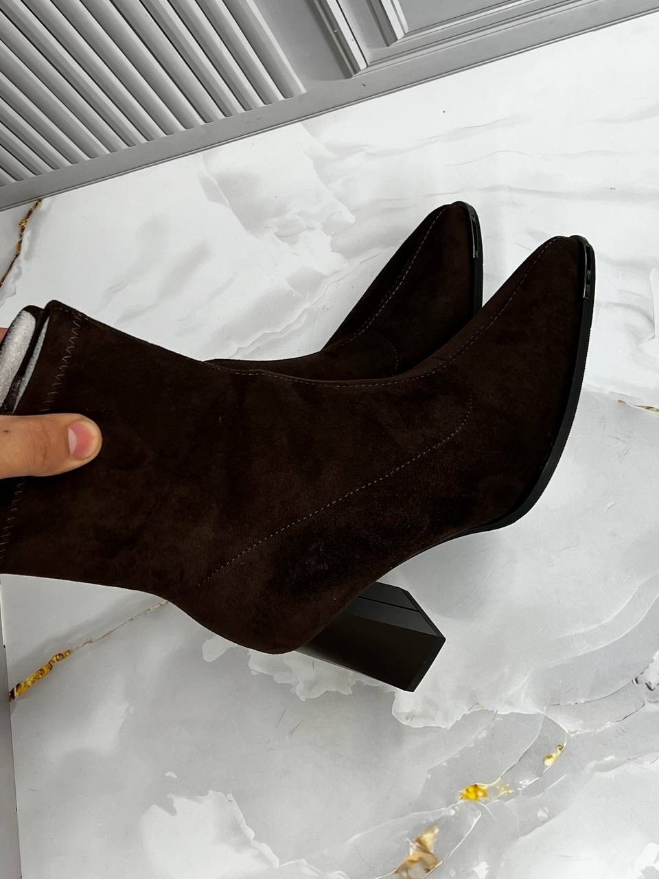 ,замшевые ботильоны,ботильоны коричневые,женские ботильоны,женские замшевые ботинки