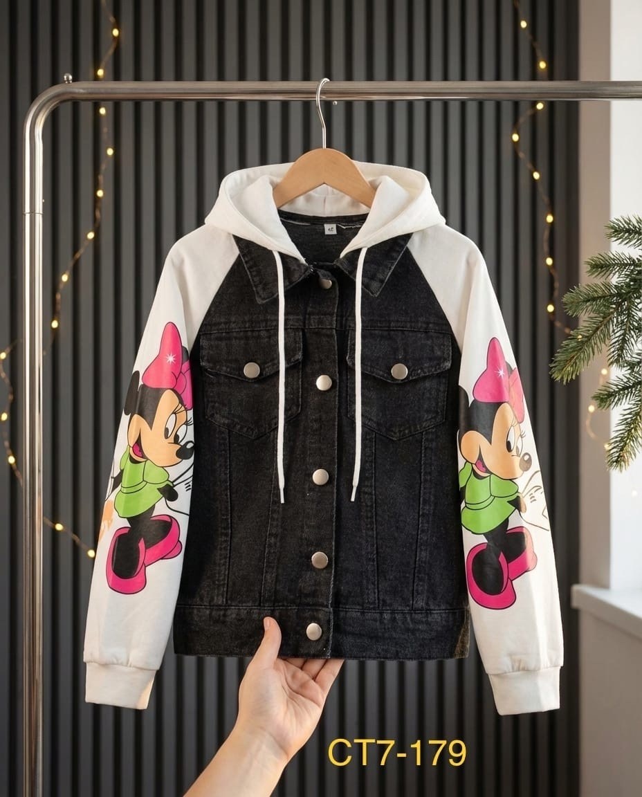 джинсовая куртка для девочек,куртка джинсовая jeans fashion микки маус,джинсовая куртка,джинсовая куртка с микки маусом,джинсовая детская куртка