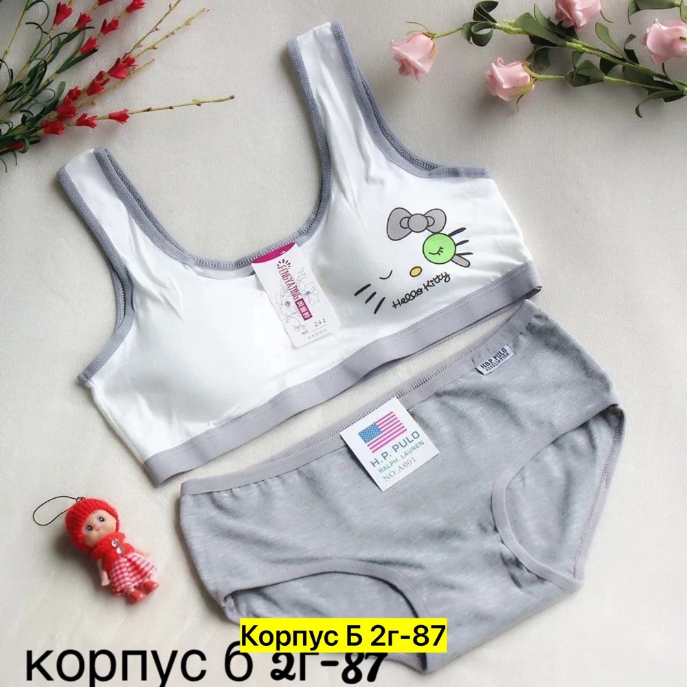комплект нижнего белья для девочек,детский комплект топ и трусы,детские нижнее белье,нижнее белье для девочек подростков,детская нижнее белье для девочек