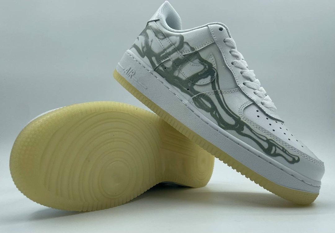 nike air force 1 skeleton,nike air force 1 low skeleton halloween,air force 1 skeleton,найк аир форс 1 скелетон,nike air force 1 '07 skeleton qs