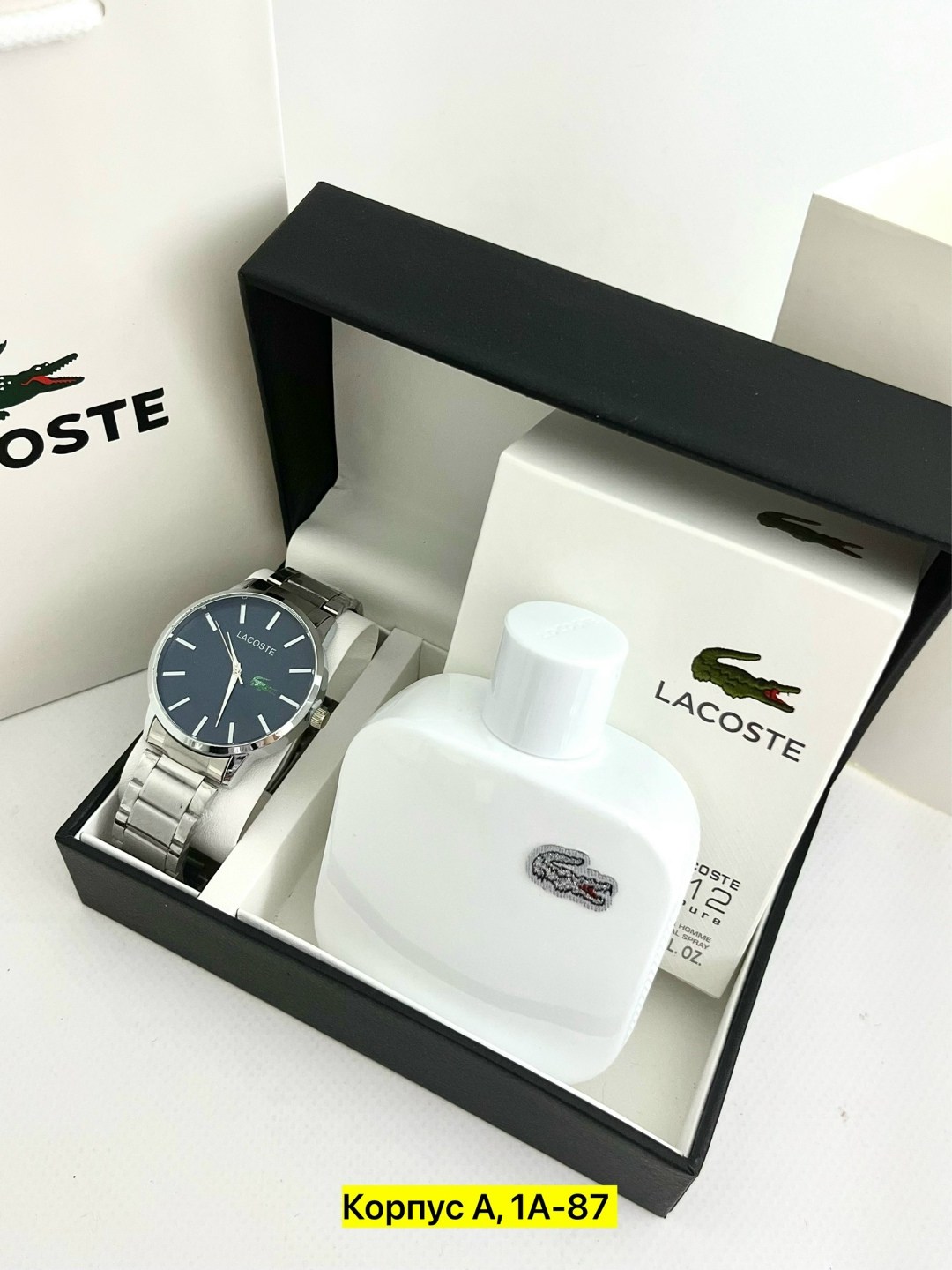 lacoste eau de lacoste l.12.12 vert edt 100 ml,lacoste eau de lacoste l.12.12. green (vert) 100 ml,lacoste eau de lacoste l 12 12,часы для мужчин,подарочные мужские наборы