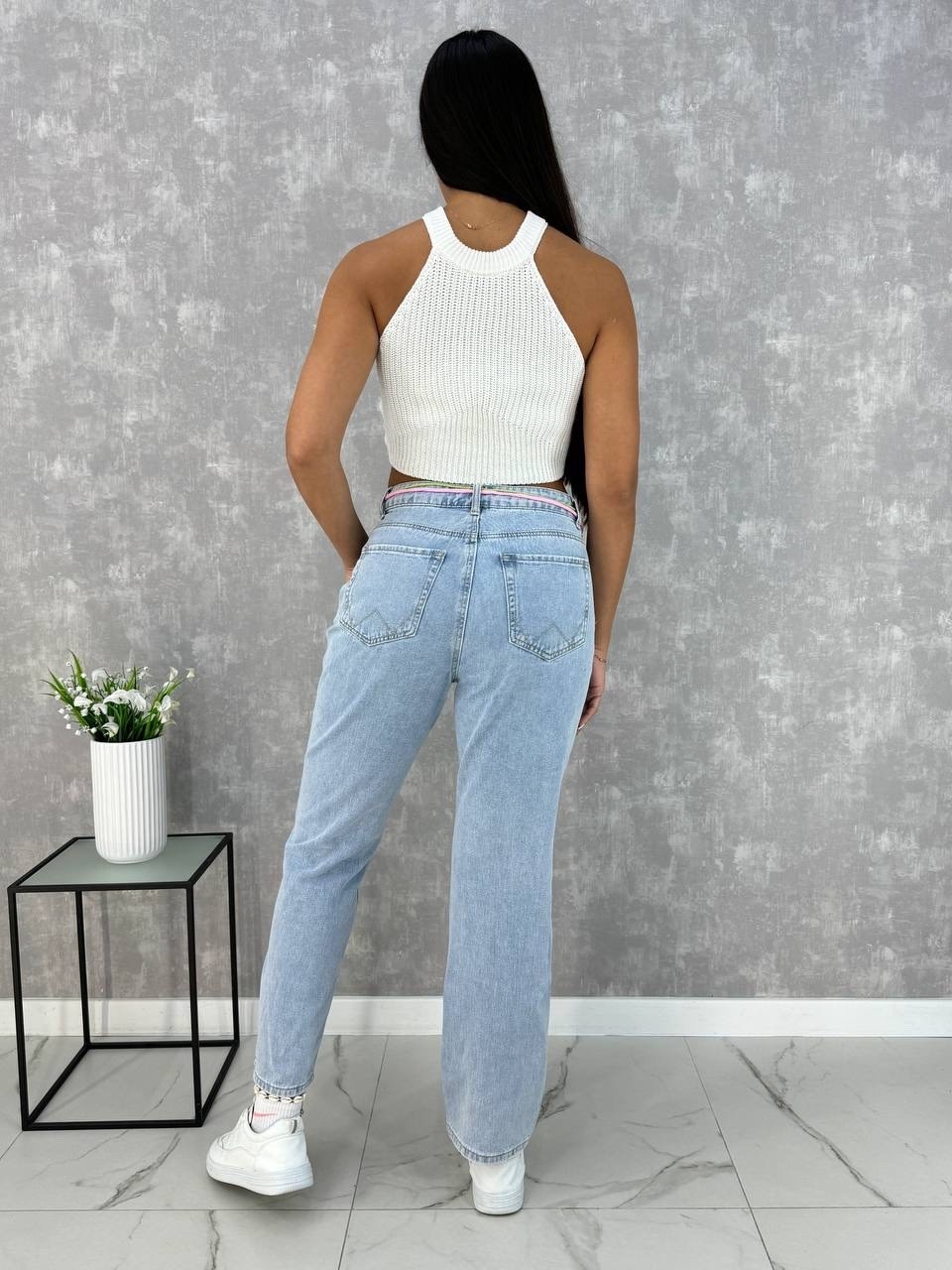 джинсы широкие прямые,джинсы модные,джинсы широкие,джинсы женские,джинсы бананы с высокой посадкой lemibrand 86529416