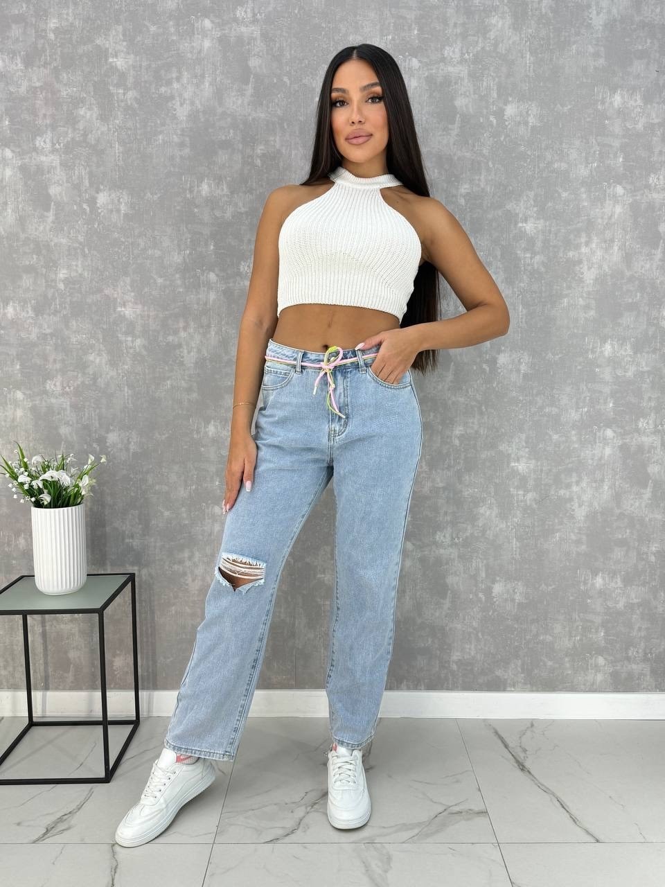 джинсы широкие прямые,джинсы модные,джинсы широкие,джинсы женские,джинсы бананы с высокой посадкой lemibrand 86529416