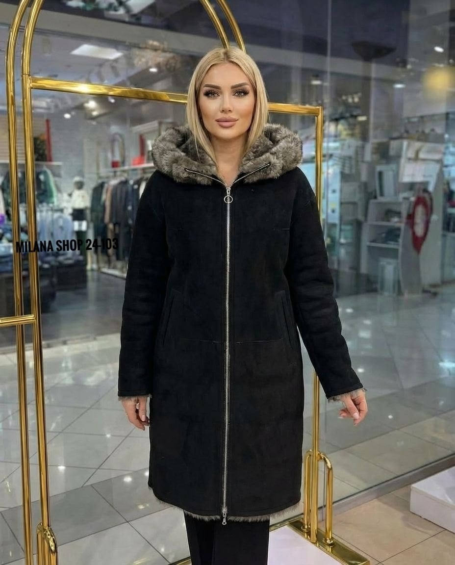 дубленка женская,комбинированная шуба,комбинированная дубленка,стильная дубленка,пальто женские