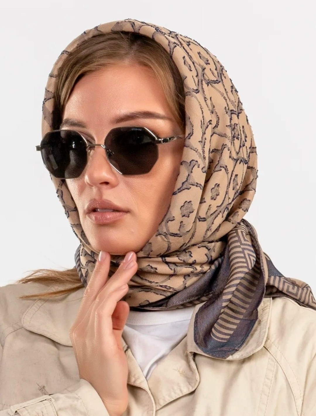 девушка,silk scarf,исламская мода,eşarp modelleri,tesettür giyim