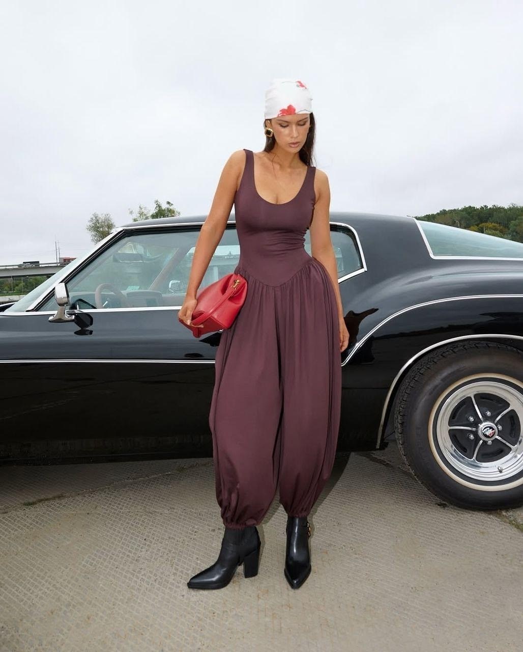 комбинезон вечерний,комбинезон женский,костюм коричневый,комбинезон