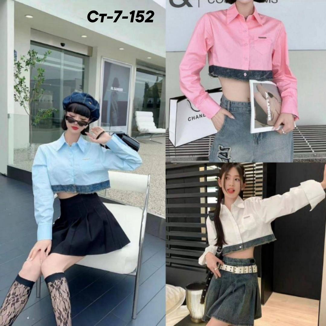 укороченная рубашка женская,модные наряды,женские костюмы,