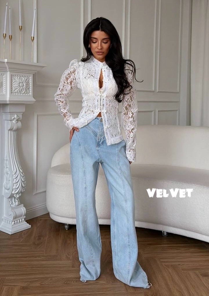 женская кофта,джинсы с кружевами,женская блузка,кружевная блузка,брюки кружевные