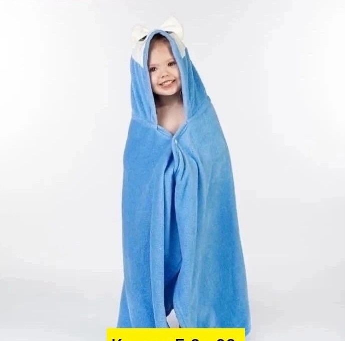 полотенце пончо детское с капюшоном,полотенце с капюшоном,детские полотенца пончо,банное полотенце детское с капюшоном,пончо полотенце