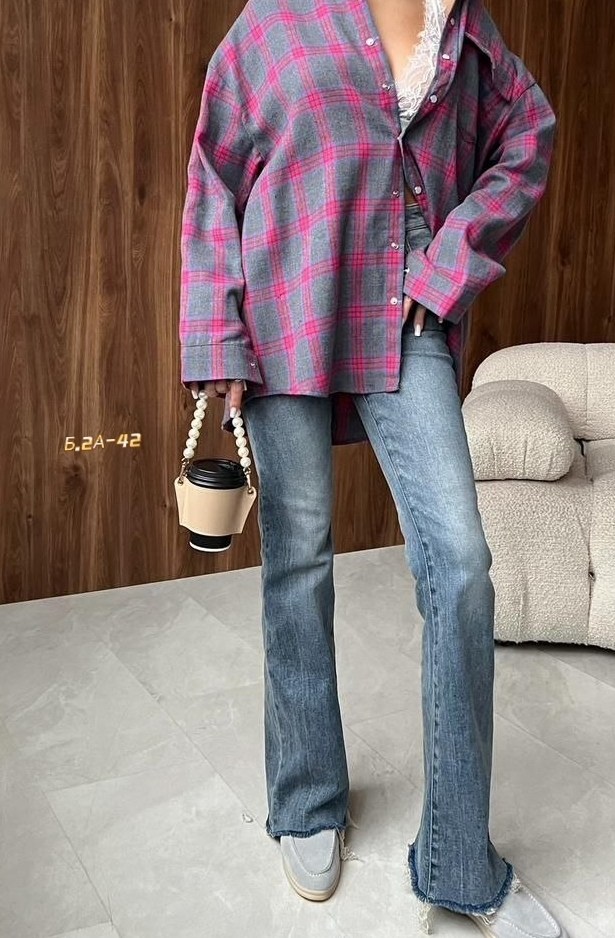 рубашка в клетку женская оверсайз,рубашка в клетку женская,рубашка в клетку оверсайз jain,рубашка в клетку розово-серая,рубашка в клетки