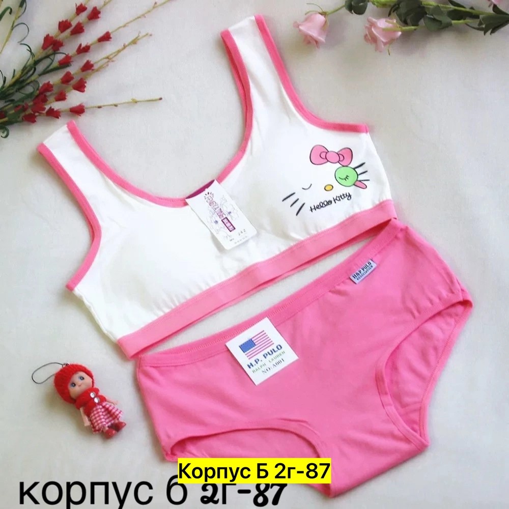 комплект нижнего белья для девочек,детский комплект топ и трусы,детские нижнее белье,нижнее белье для девочек подростков,детская нижнее белье для девочек