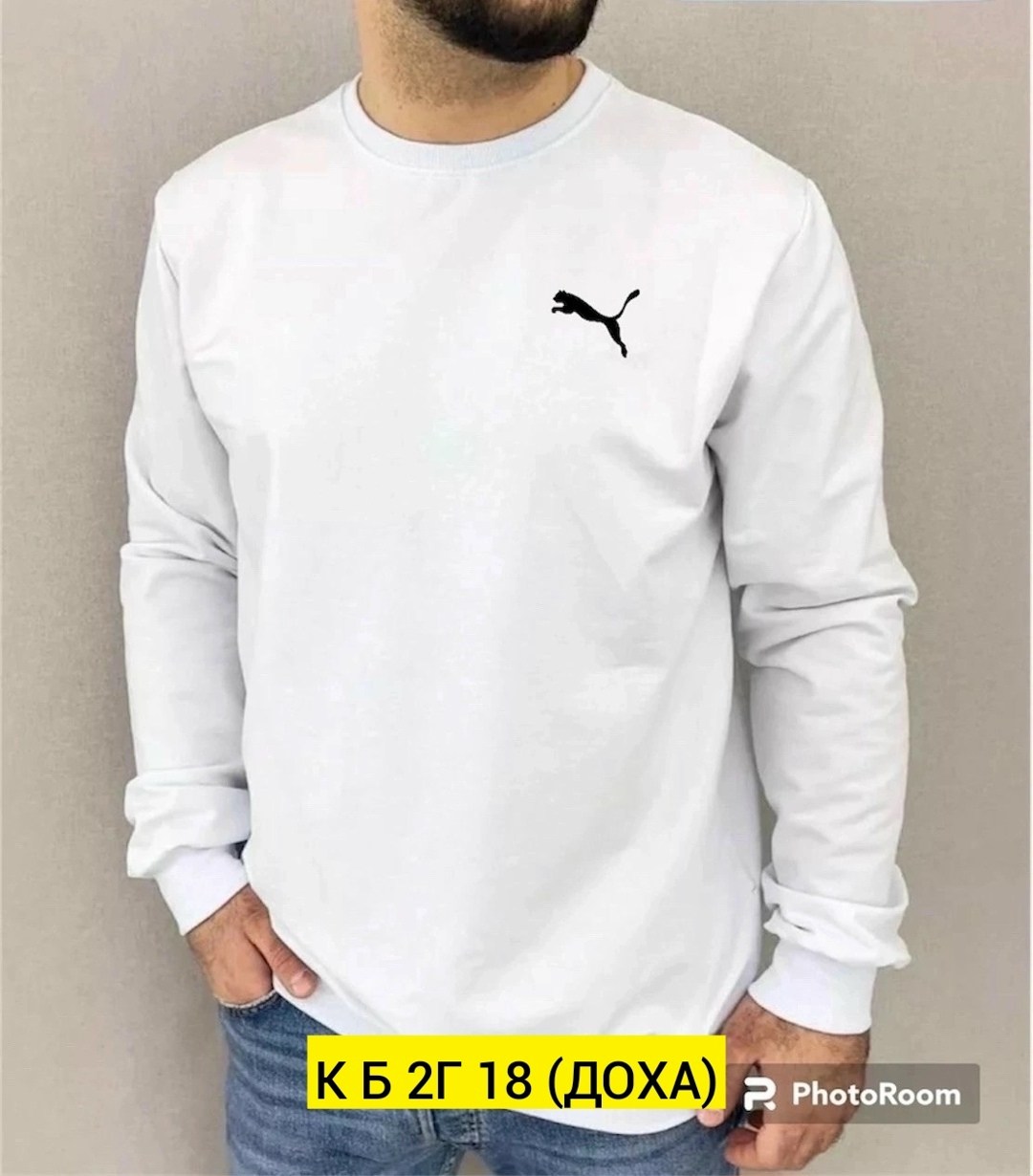 мужские свитшоты,лонгслив puma,лонгслив puma мужской,свитшот трикотажный,свитшот мужская