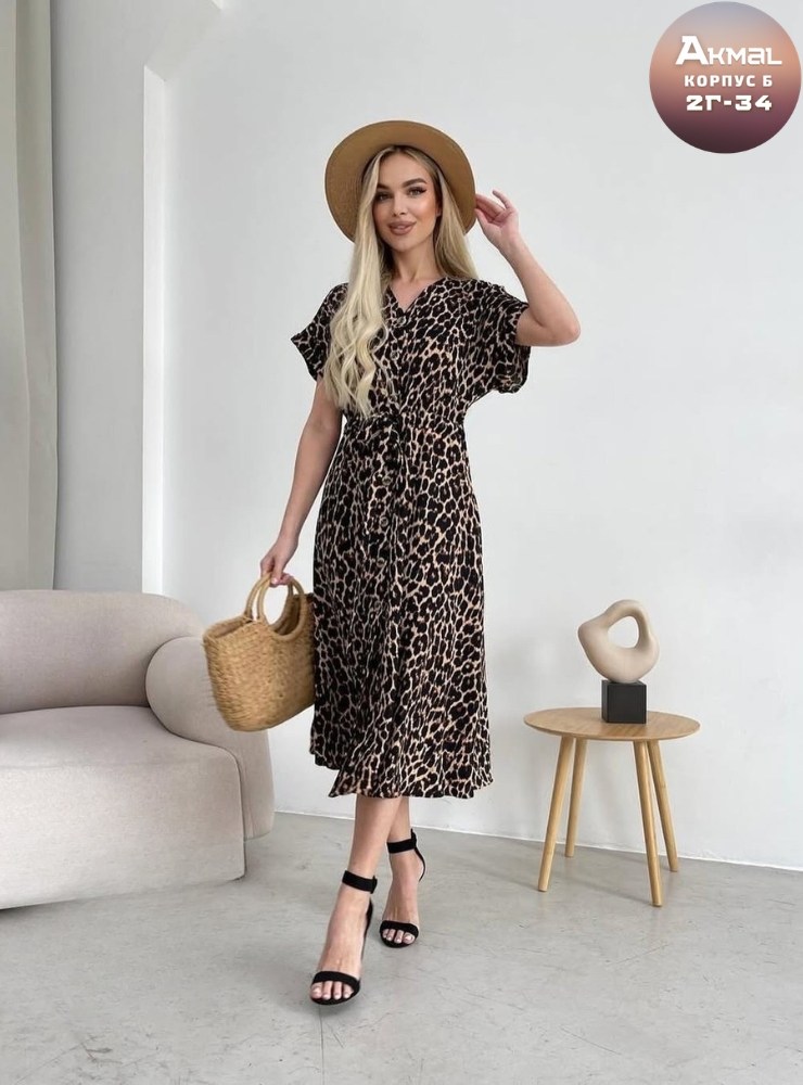 платье миди с леопардовым принтом,платье с леопардовым принтом,платье женское миди,платье,леопардовое платье