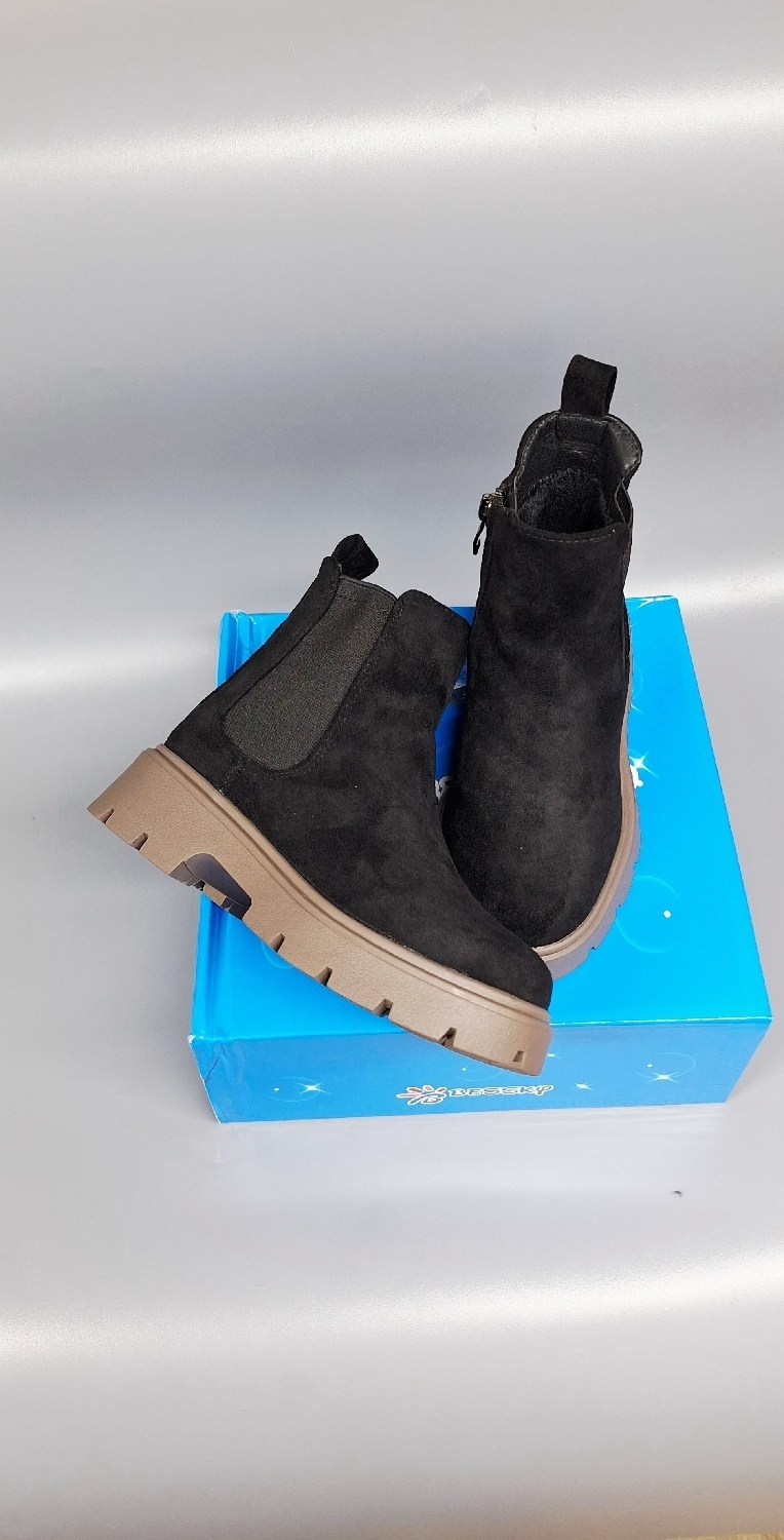 ботинки челси зимние замшевые maksali 274301679,ботинки женские демисезонные челси замша,ботинки челси зимние замшевые maksali цвет черный,,ботинки челси