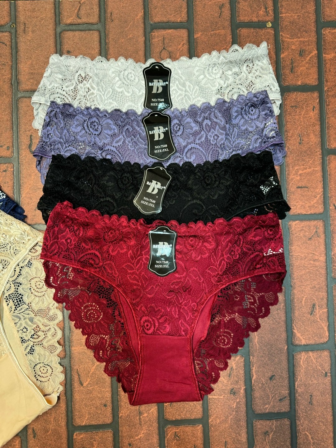 трусы женские набор хлопок слипы с кружевами 5 шт planet of underwear,трусы женские 5 шт,трусы женские,женские трусы хлопок,трусы женские набор хлопок слипы с кружевами 5 шт