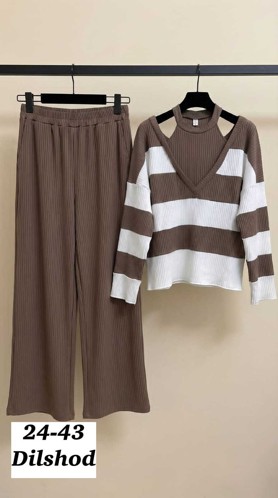 костюм кашемировый женский брючный,костюм женский,костюм женский кофта и штаны one size 42-48 арт. 1535266,костюм кашемировый брючный,костюм трикотажный