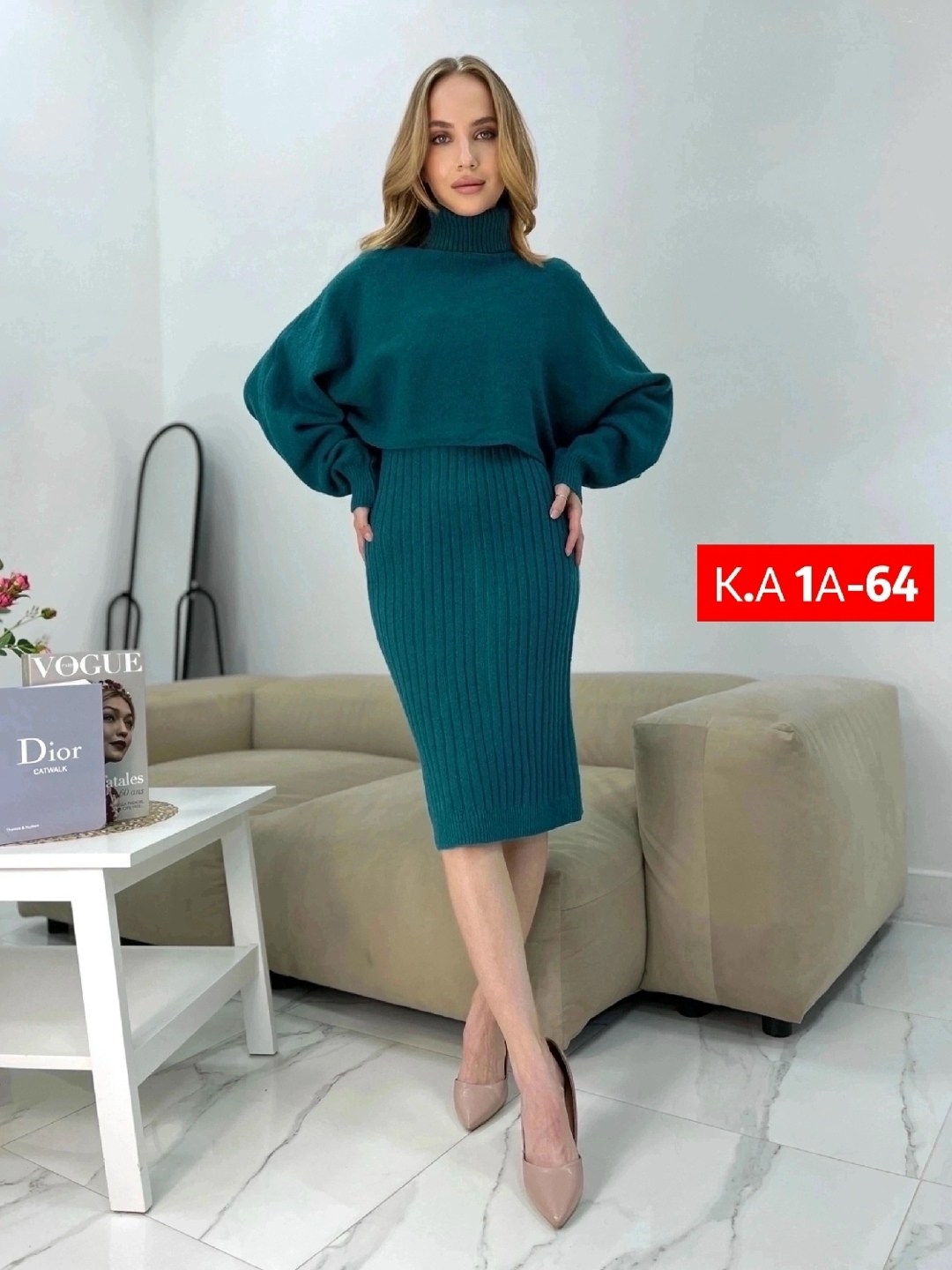 костюм платье и свитер теплый anh's store,женский костюм с юбкой,женский костюм-двойка накидка и платье лапша,костюм двойка платье и свитер oversize,костюм платье и свитер теплый утк-style