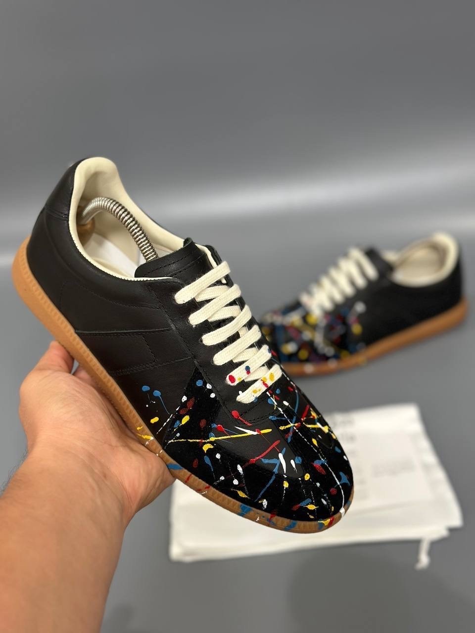 кроссовки maison margiela replica,кроссовки maison margiela replica черный/мультиколор,кроссовки maison margiela replica painter,maison margiela replica кеды,кроссовки maison margiela paint replica че