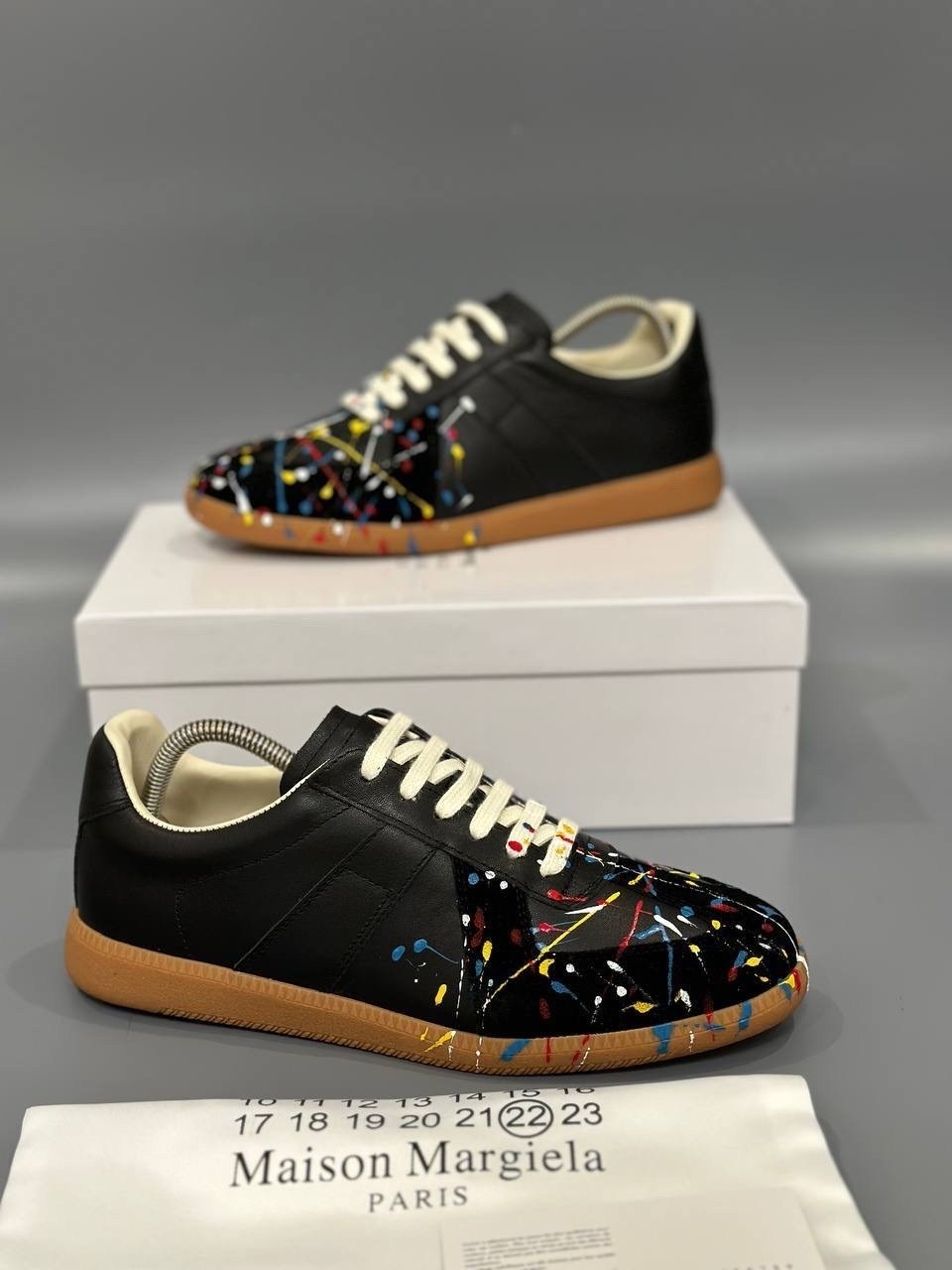 кроссовки maison margiela replica,кроссовки maison margiela replica черный/мультиколор,кроссовки maison margiela replica painter,maison margiela replica кеды,кроссовки maison margiela paint replica че